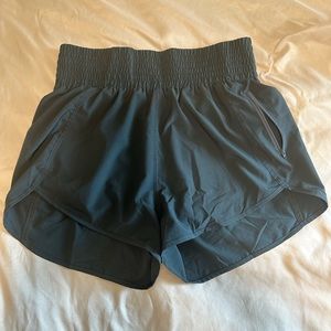 High waisted running shorts